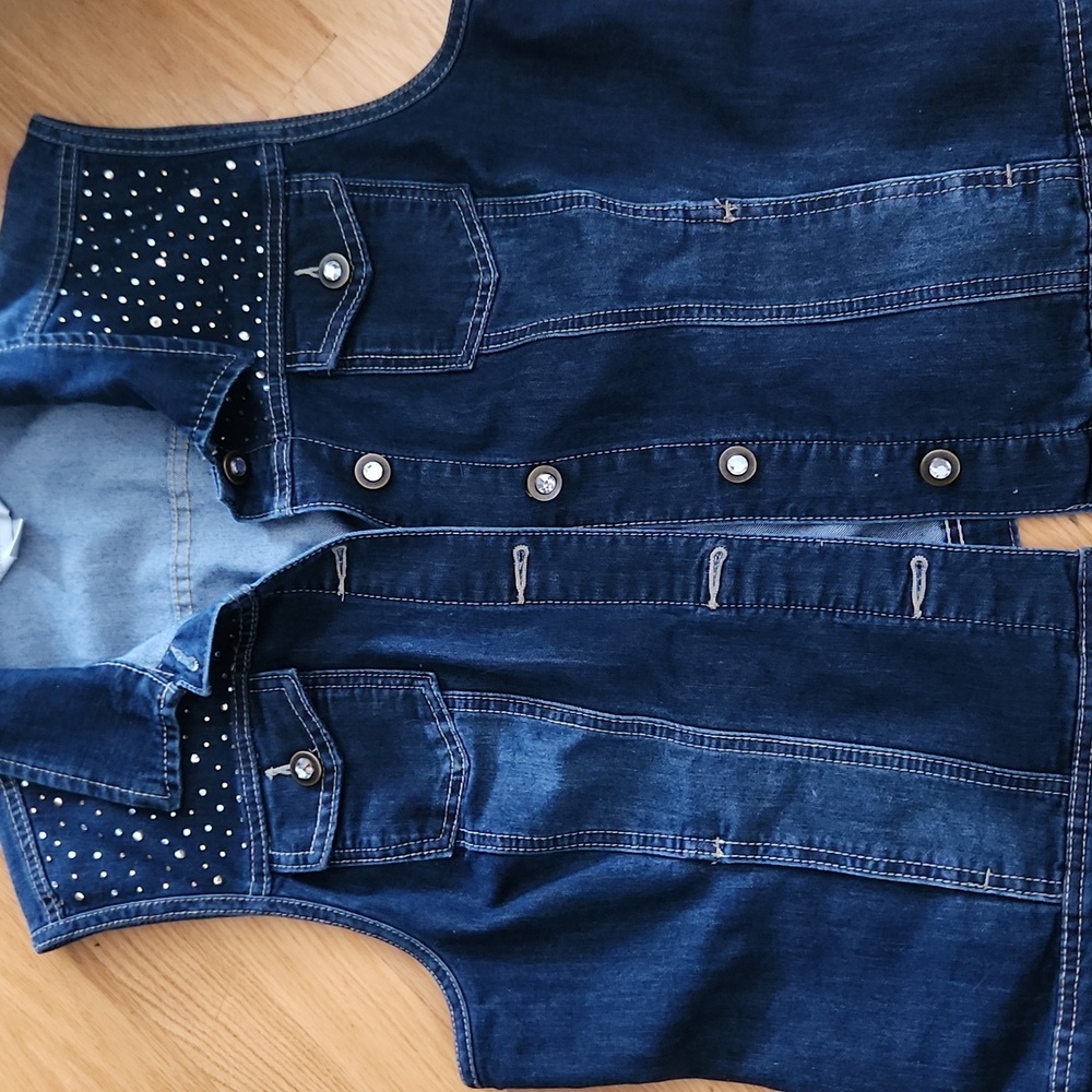 Bling Jean XL Vest